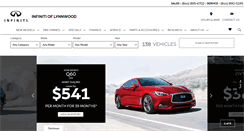 Desktop Screenshot of infinitioflynnwood.com